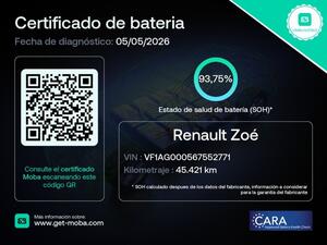 Renault Zoe Intens 80 kW R110 Batería 50kWh 32