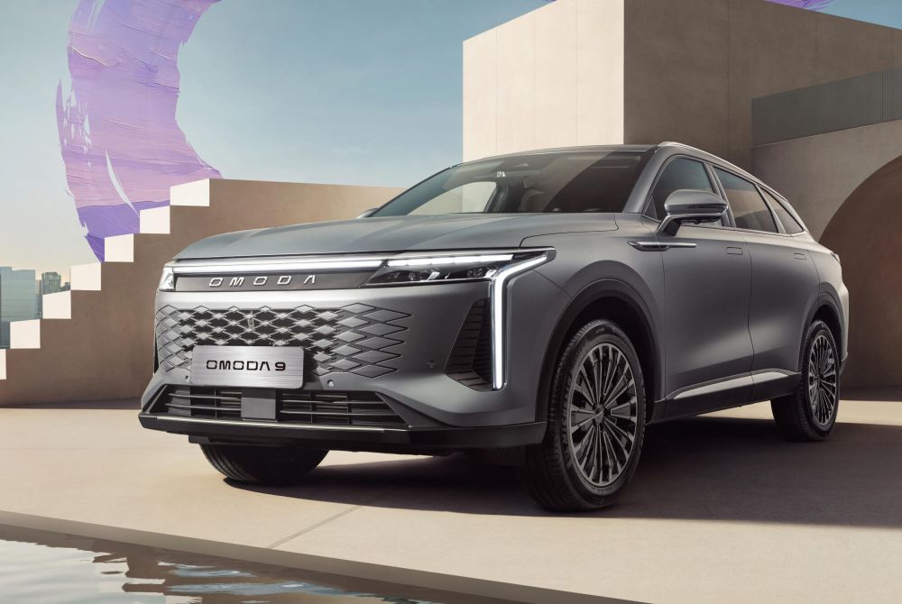 Omoda 9 SHS exterior