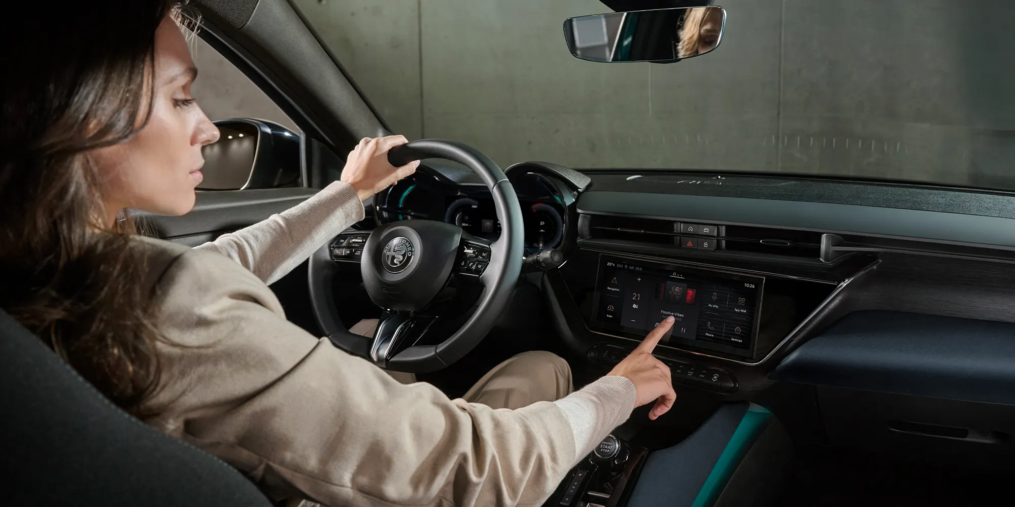 Alfa Romeo Junior interior