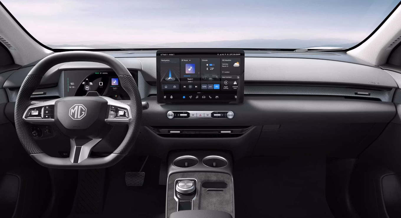 MG MGS5 EV interior